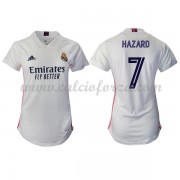 Maglia Real Madrid Donna Eden Hazard 7 Prima Divisa 2020-21..